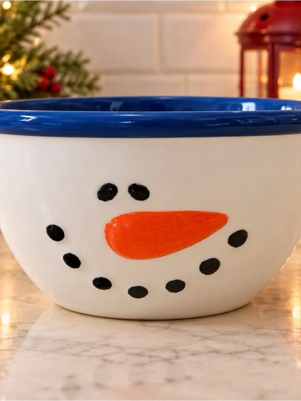 LTD Commodities Snowman Bowls Set of 3 Christmas Snack/Ice Cream Bowls NEW